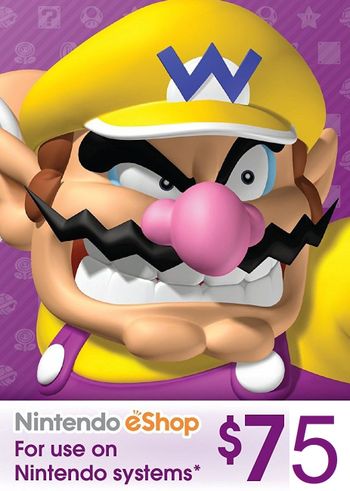 Nintendo eShop  Card 75 EUR Key SPAIN