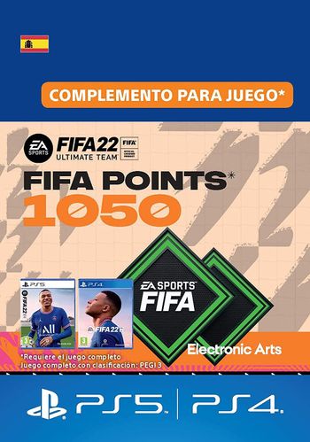 FIFA 22 - 1050 FUT Points (PS4/PS5) PSN Key SPAIN
