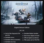 God of War Ragnarök Digital Deluxe Edition (PS4/PS5) PSN Key EUROPE
