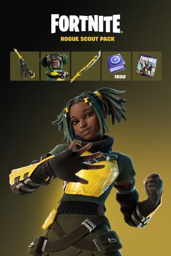 Fortnite - Rogue Scout Pack + 1,500 V-Bucks Challenge XBOX LIVE Key EUROPE