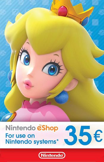 Nintendo eShop Card 35 EUR Key EUROPE