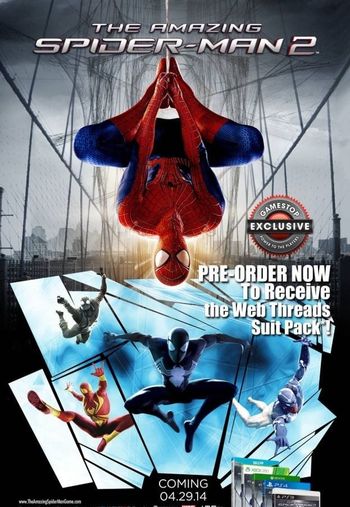 The Amazing Spider-Man 2: Web Threads Suit Bundle (DLC) Steam Key GLOBAL