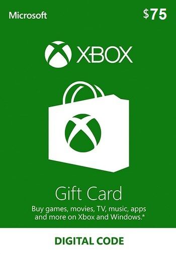 Xbox Live Gift Card 75 USD Xbox Live Key UNITED STATES
