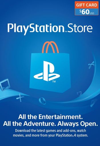 PlayStation Network Card 60 USD (USA) PSN Key UNITED STATES